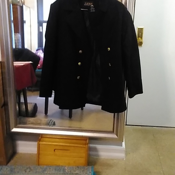 Men's Brand New military pure wool blended pea coat brand newWarm& ComfyInStlye - Picture 3 of 5